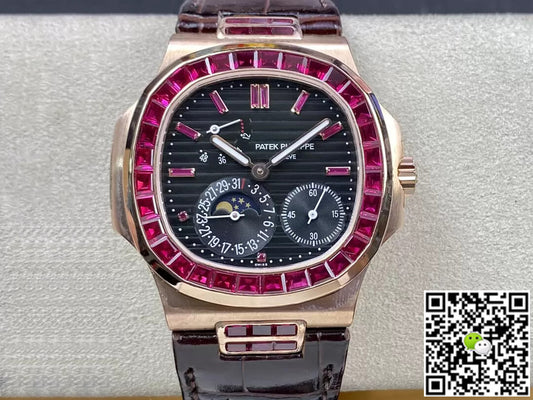 Patek Philippe Nautilus 5724 GR Factory Leather Strap