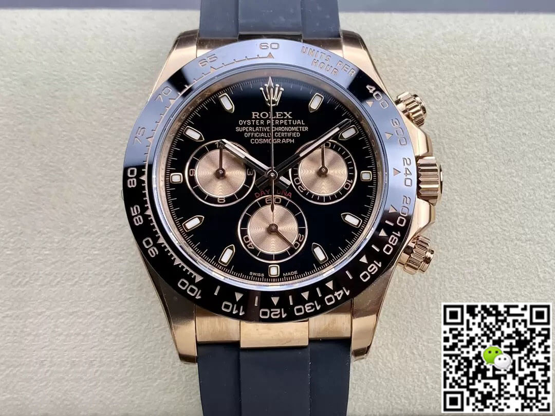 Rolex Cosmograph Daytona M116515LN-0017 Clean Factory Rose Gold