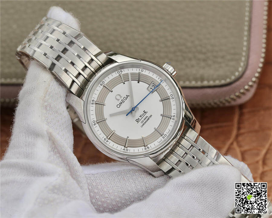 Omega De Ville 431.30.41.21.02.001 VS Factory Silver Dial Stainless Steel Strap