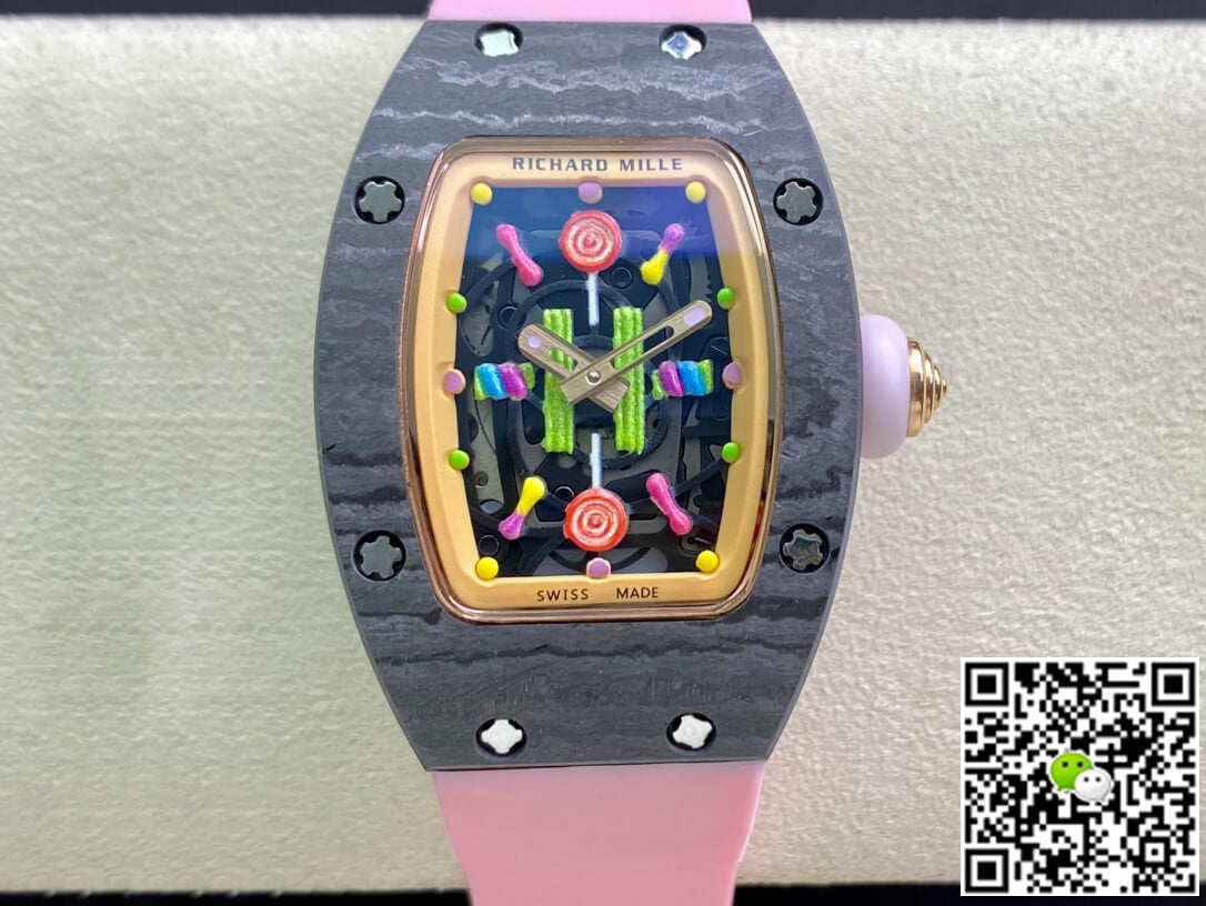 Richard Mille RM-07 Bon Bon RM Factory Carbon Fiber Case