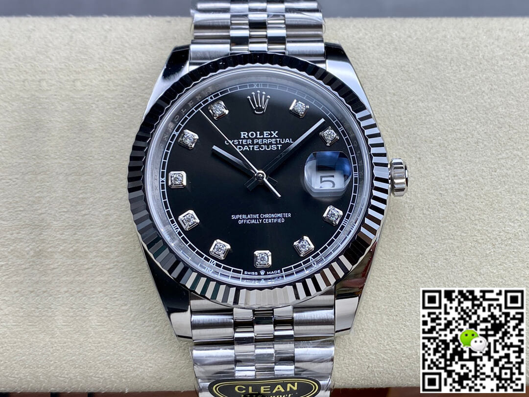 Rolex Datejust M126334-0012 Clean Factory Black Dial