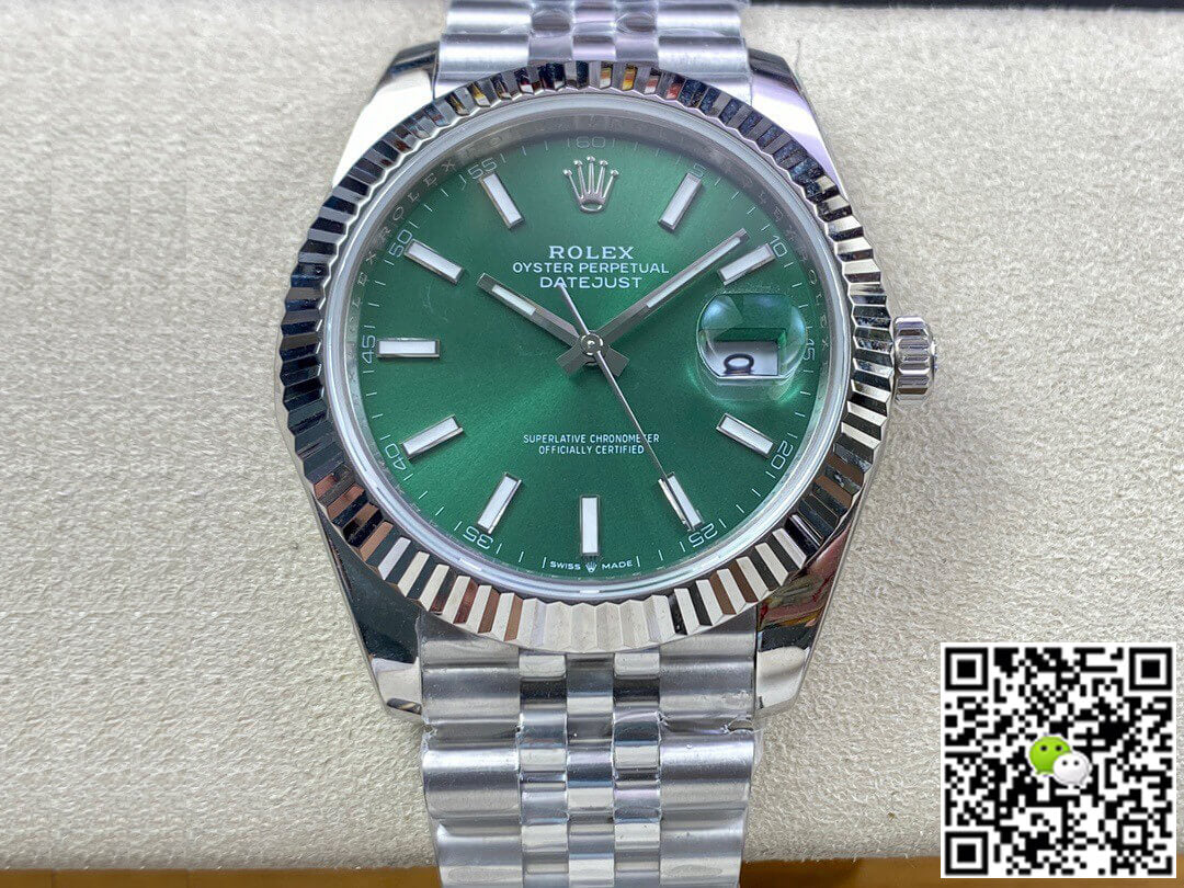 Rolex Datejust M126334-0028 EW Factory Green Dial