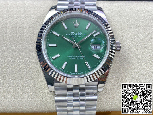 Rolex Datejust M126334-0028 EW Factory Green Dial