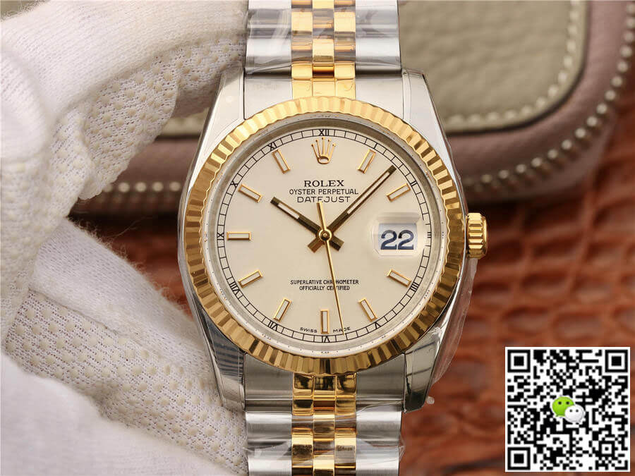 Rolex Datejust 116233 36MM AR Factory Yellow Gold