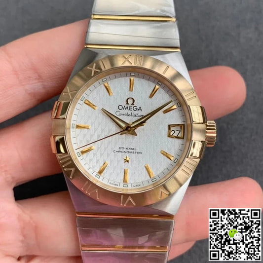 Omega Constellation 123.20.38.21.02.006 VS Factory Yellow Gold
