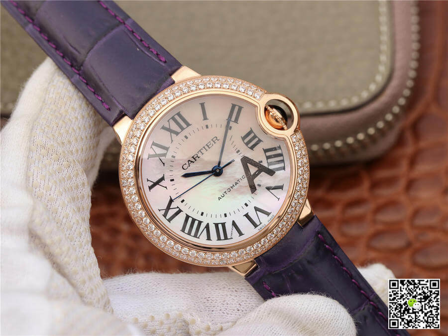 Ballon Bleu De Cartier WE902066 V6 Factory V4 Rose Gold