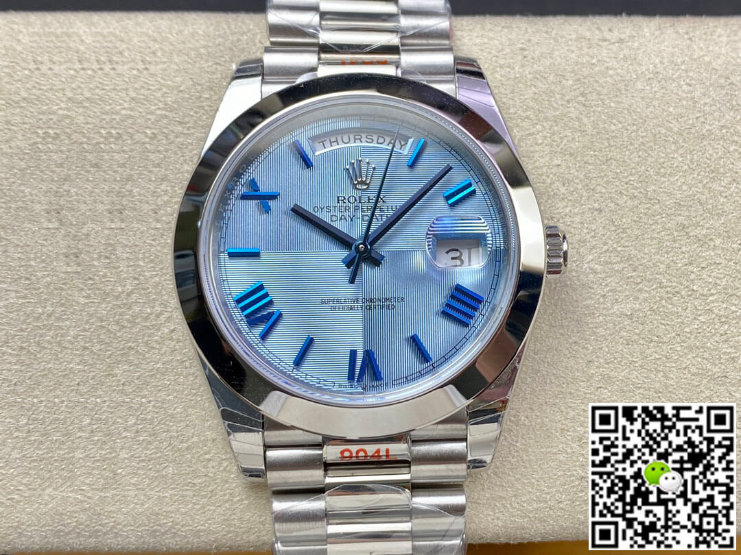 Rolex Day Date M228206-0001 EW Factory Blue Dial
