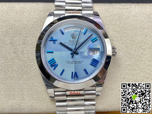 Rolex Day Date M228206-0001 EW Factory Blue Dial