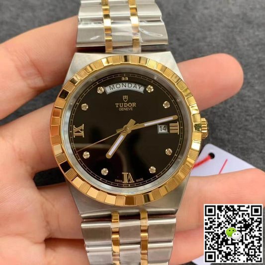 Tudor Royal M28603-0005 V7 Factory Black Dial