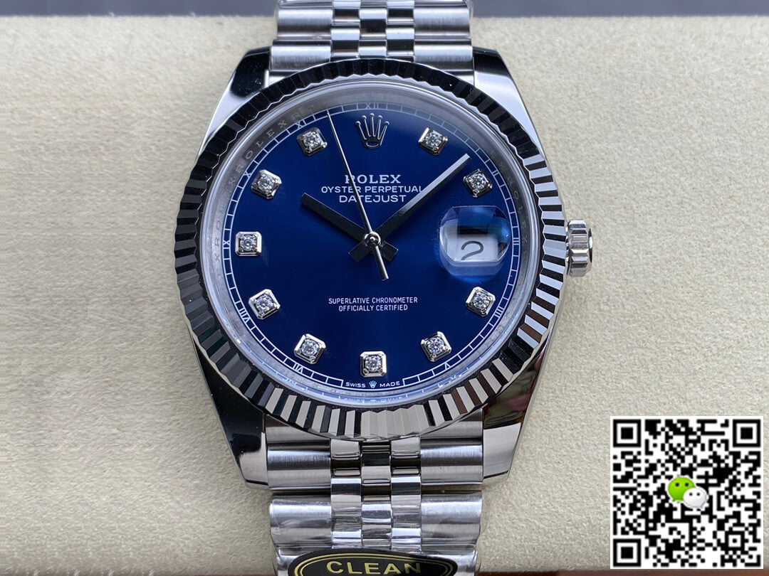Rolex Datejust M126334-0016 Clean Factory Blue Dial