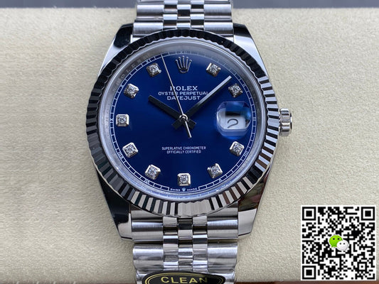 Rolex Datejust M126334-0016 Clean Factory Blue Dial