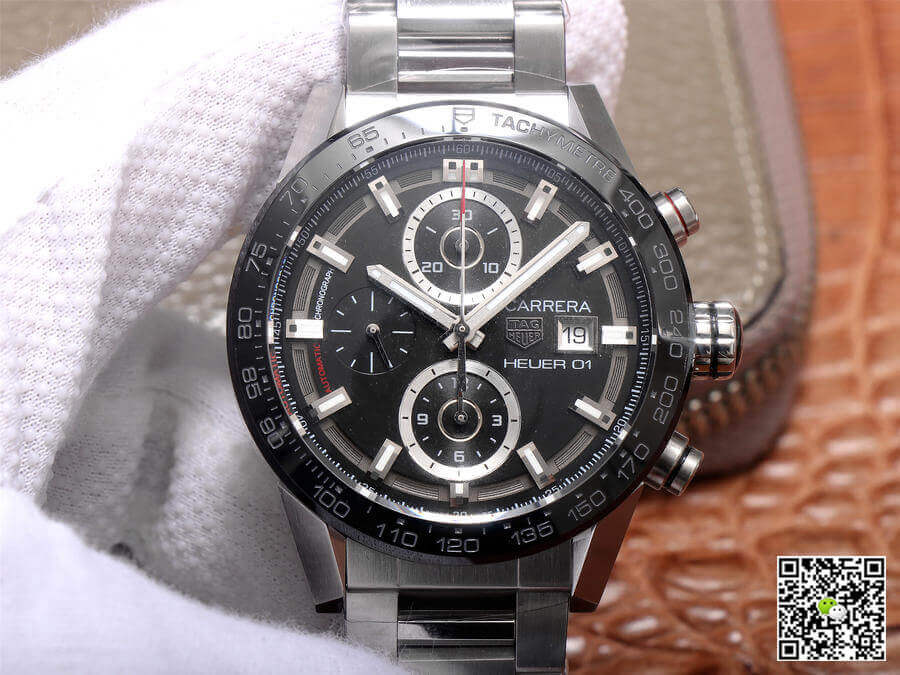 TAG Heuer Carrera CAR201Z.BA0714 XF Factory Black Dial