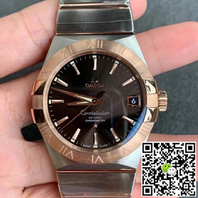 Omega Constellation 123.20.31.20.13.001 VS Factory Rose Gold