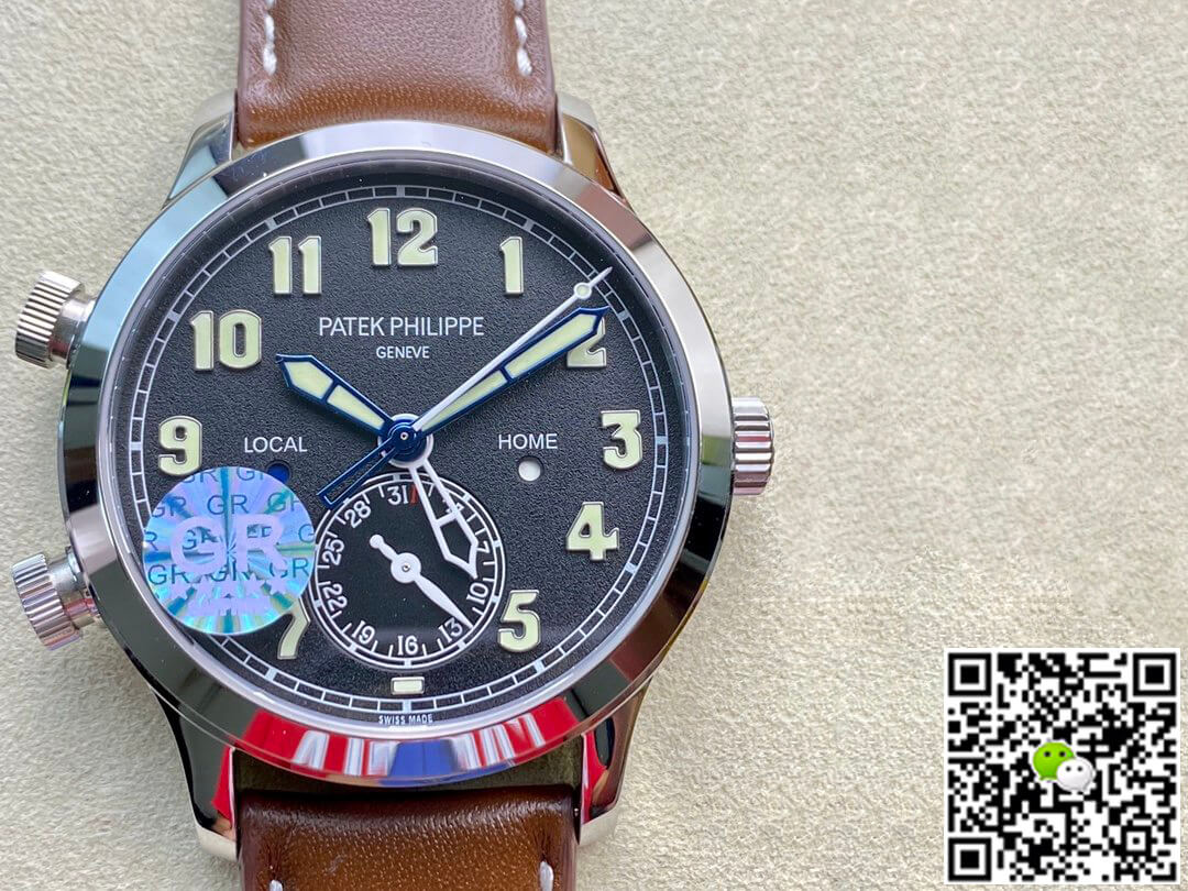 Patek Philippe Calatrava 5524G-001 GR Factory V2 Leather Strap