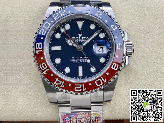 Rolex GMT Master II M126719blro-0003 Clean Factory Blue Dial