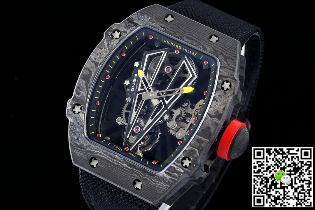 Richard Mille RM27-03 Rafael Nadal Tourbillon RM Factory Carbon Fiber Skeleton