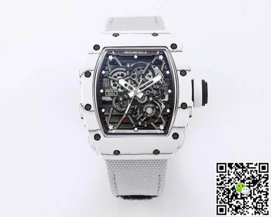 Richard Mille RM35-01 BBR Factory White Carbon Fiber Case