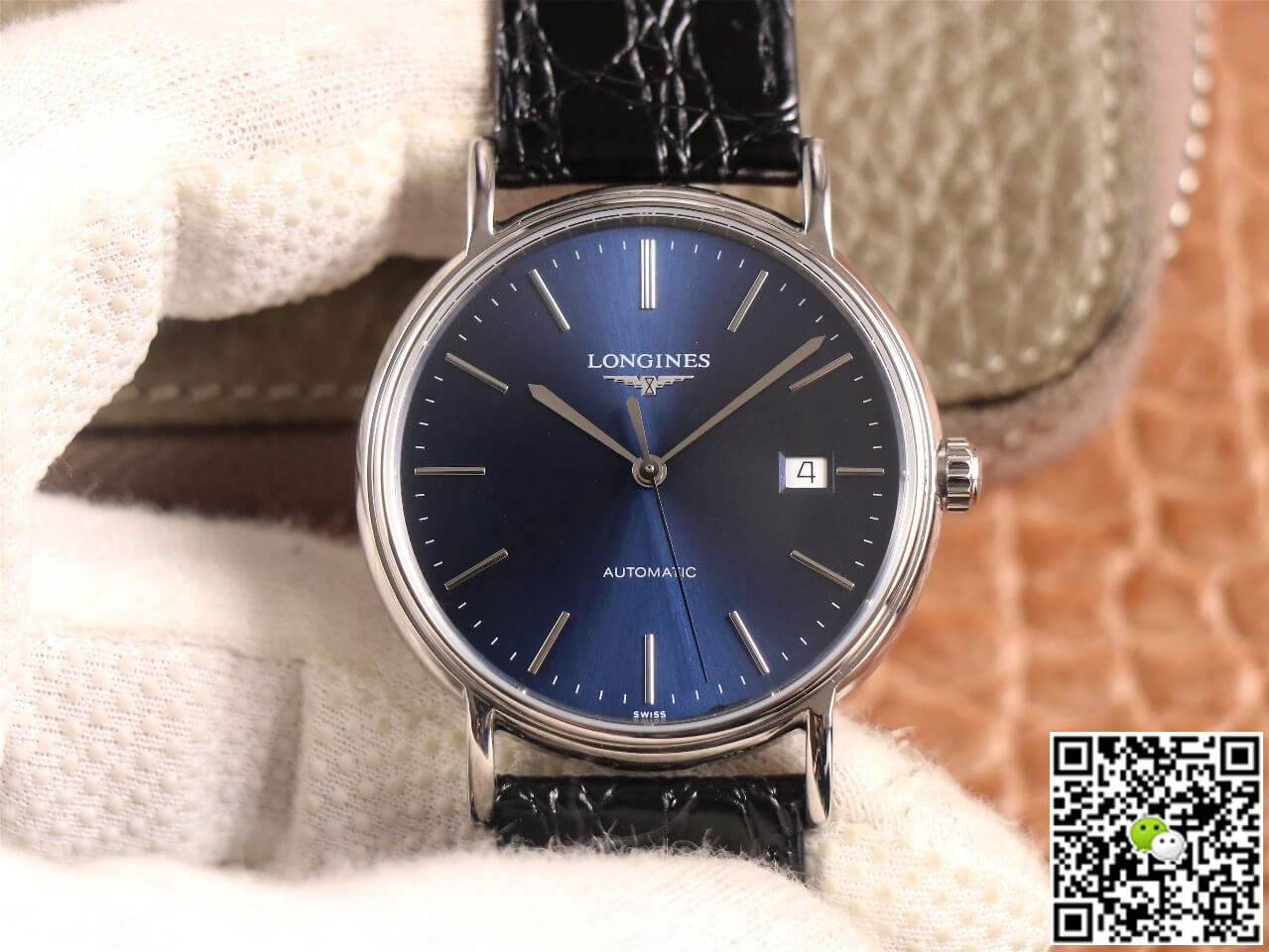 Longines Presence L4.921.4.92.2 KY Factory Blue Dial