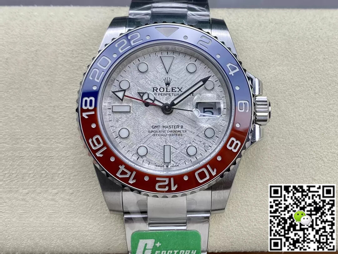 Rolex GMT Master II M126719blro-0002 C+ Factory Meteorite Dial