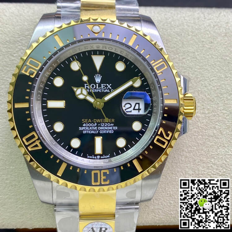 Rolex Sea Dweller M126603-0001 AR Factory Yellow Gold