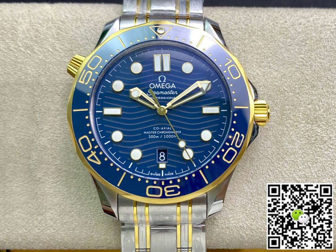 Omega Seamaster Diver 300M 210.20.42.20.03.001 OR Factory Blue Dial