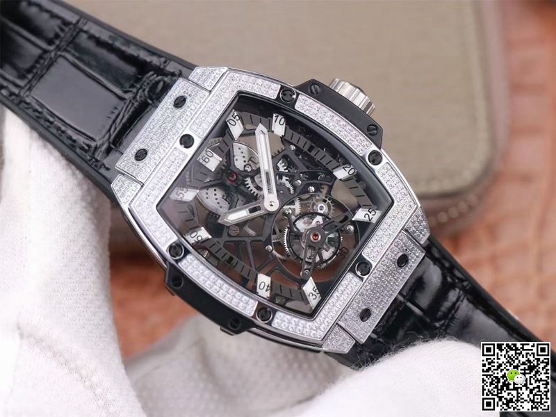 Hublot Masterpiece Tourbillon 906.NX.0129.VR.AES13 JB Factory Diamond