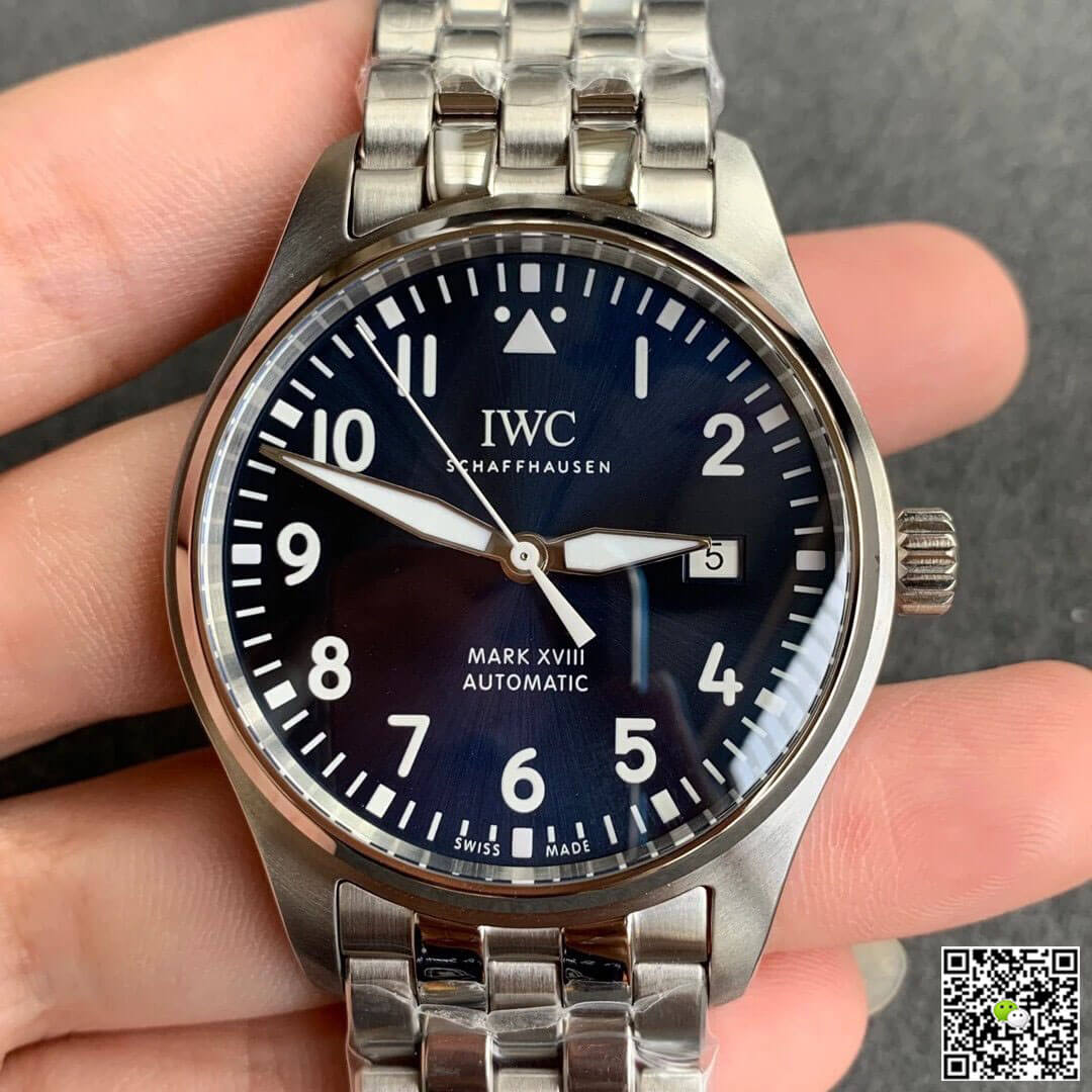 IWC Pilot IW327014 V7 Factory Blue Dial