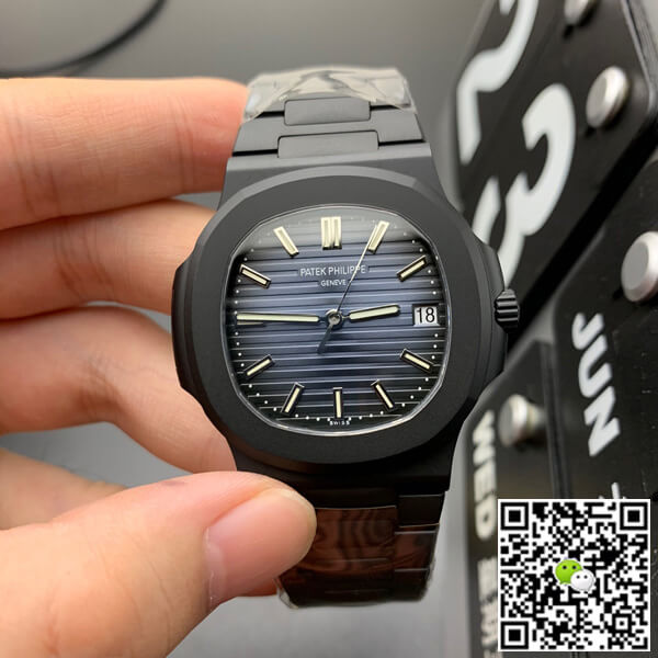 Patek Philippe Nautilus PPF Factory V4 DCL Version Blue Dial