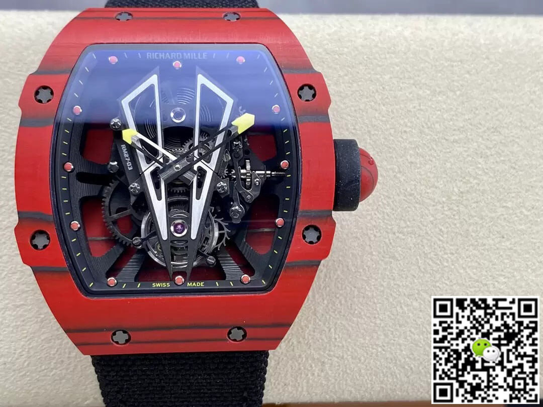 Richard Mille RM27-03 Tourbillon BBR Factory Red Carbon Fiber Case