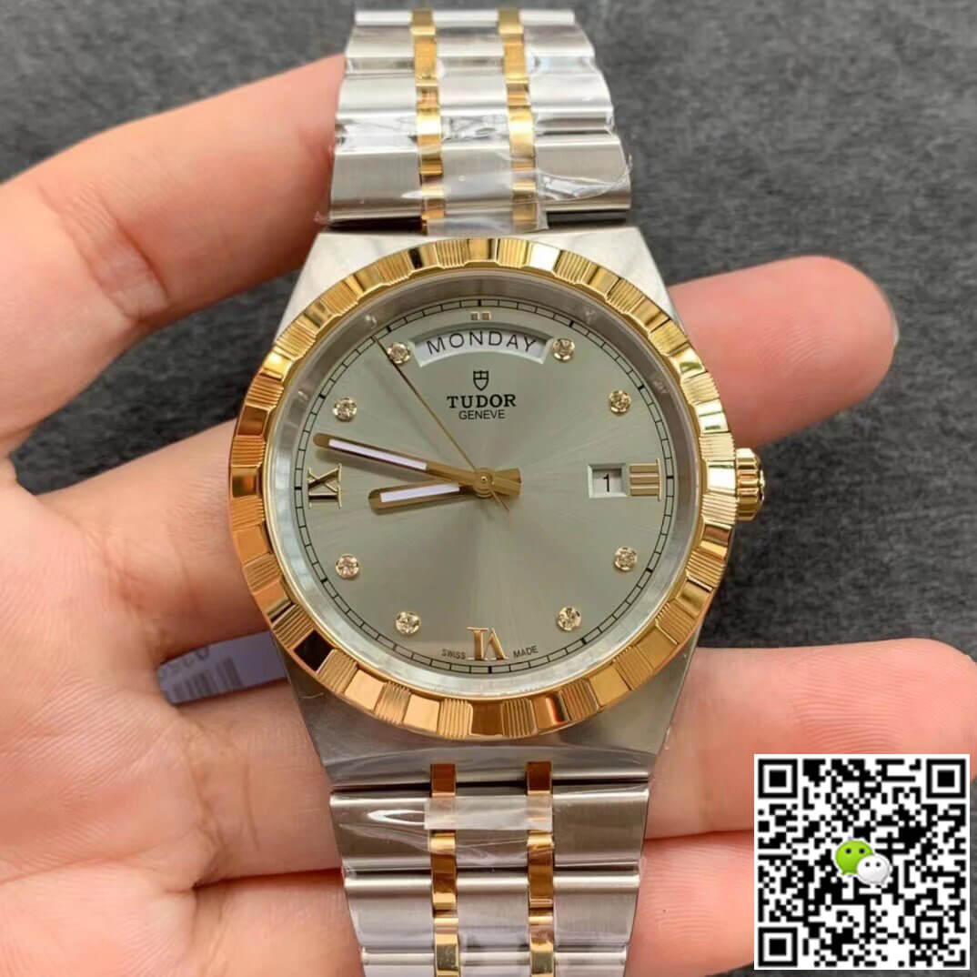 Tudor Royal M28603-0002 V7 Factory Diamond Dial
