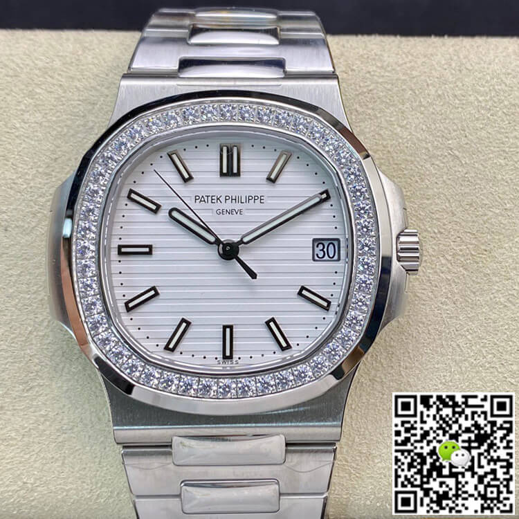 Patek Philippe Nautilus 5713/1G-010 PPF Factory V4 White Dial