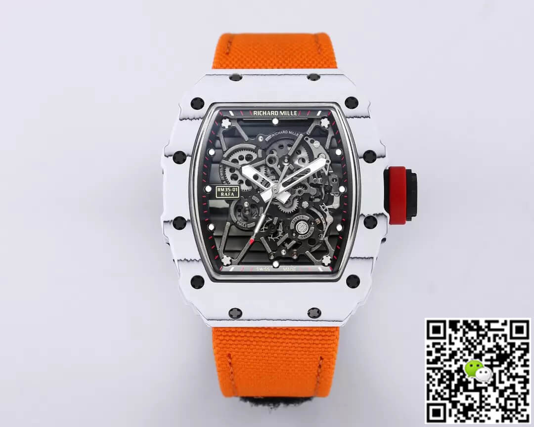 Richard Mille RM35-01 BBR Factory Orange Strap