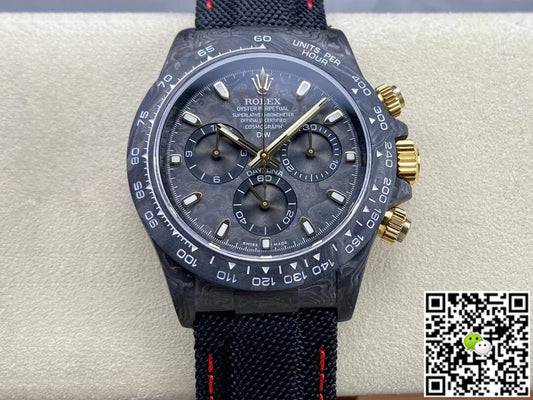 Rolex Daytona Cosmograph Diw Custom Version Carbon Fiber