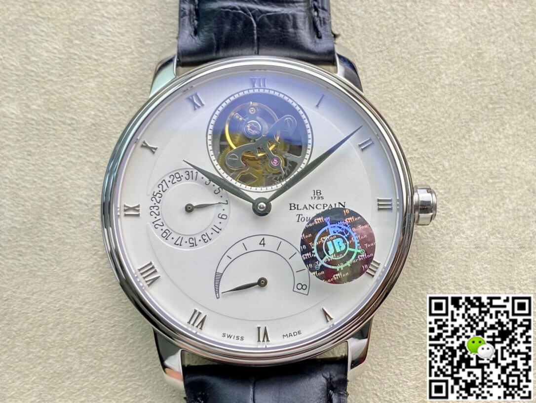 JB Factory Blancpain Villeret Tourbillon 8 Jours 6025-1542-55b