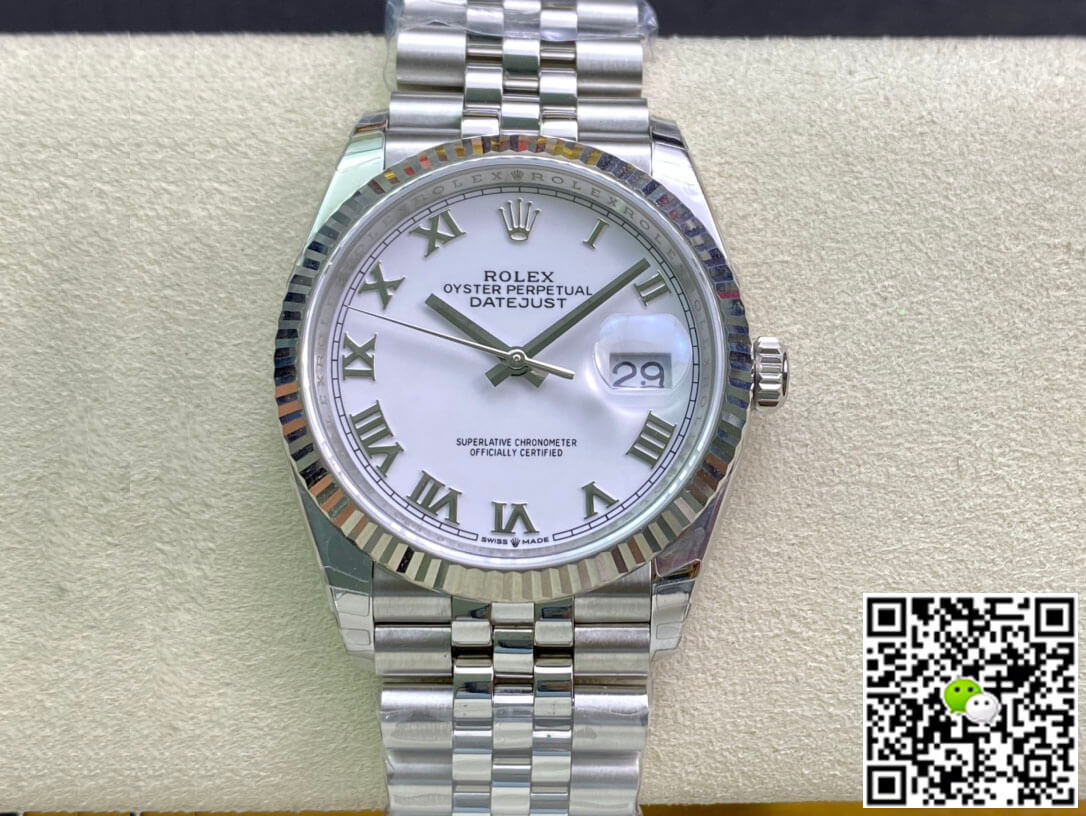 Rolex Datejust M126234-0025 EW Factory White Dial