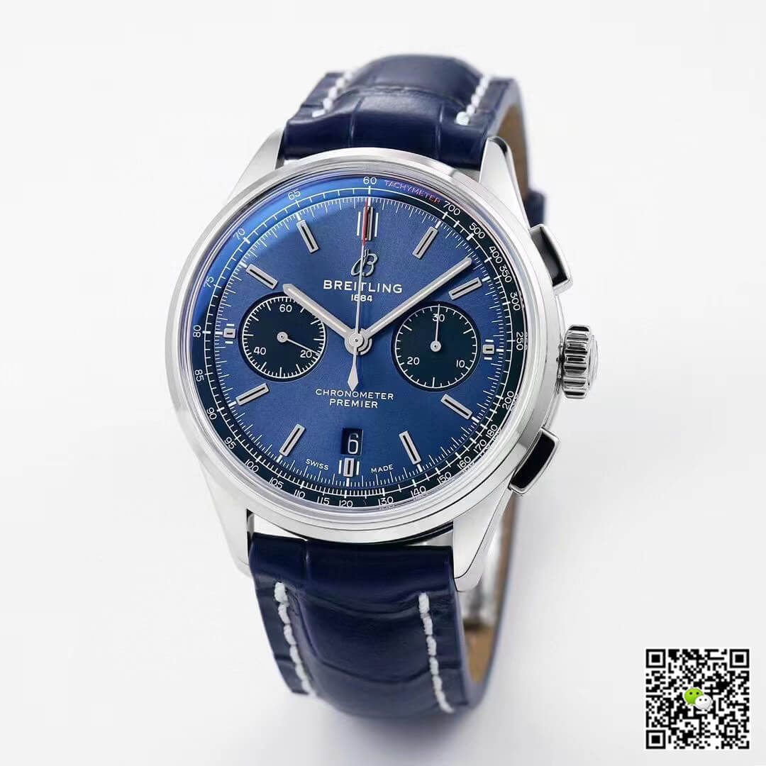 Breitling Premier B01 Chronograph AB0118221C1A1 GF Factory V2 Blue Dial