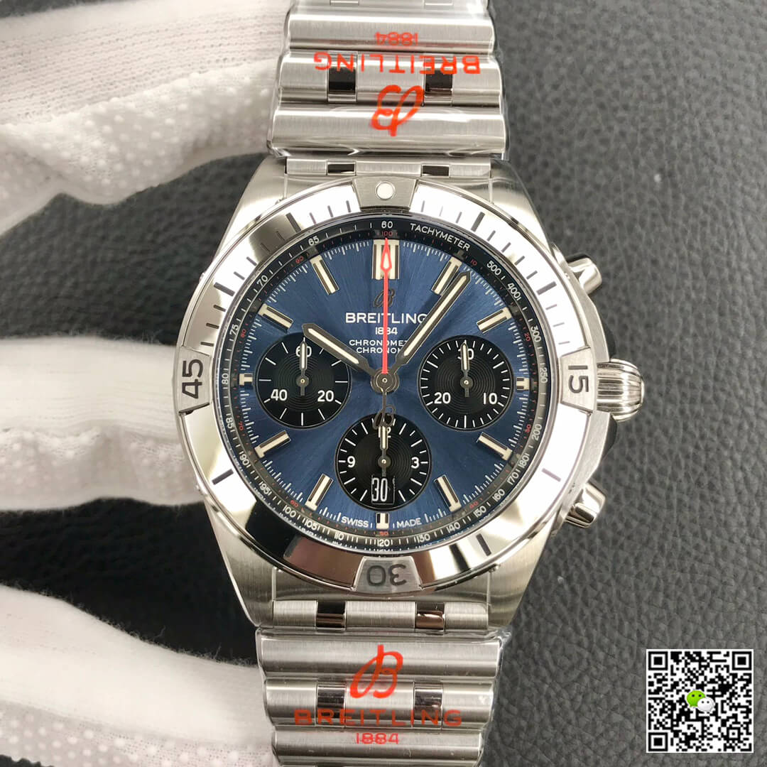 Breitling Chronomat AB0134101C1A1 GF Factory Blue Dial
