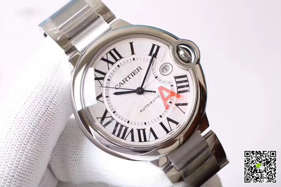 Ballon Bleu De Cartier W69012Z4 V6 Factory Silver Dial