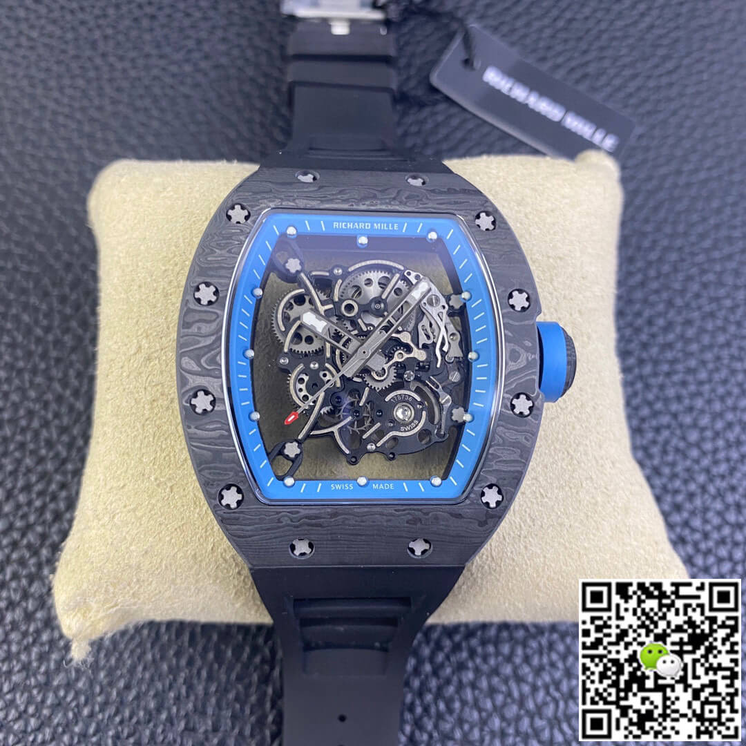 Richard Mille RM055 NTPT BBR Factory Black Strap