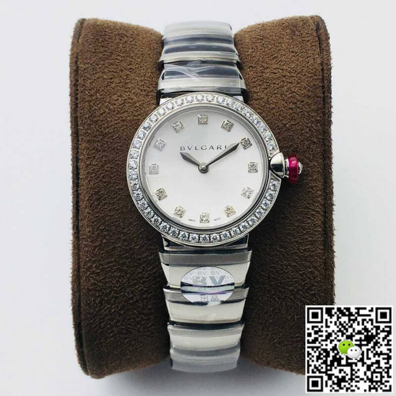 Bvlgari LVCEA BV Factory Stainless Steel White Dial
