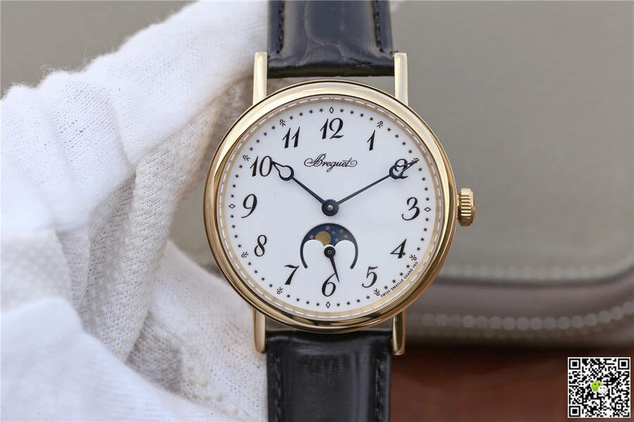 Breguet Classique Moonphase 9087BB/29/964 TW Factory Yellow Gold