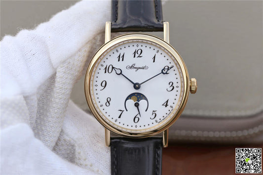 Breguet Classique Moonphase 9087BB/29/964 TW Factory Yellow Gold