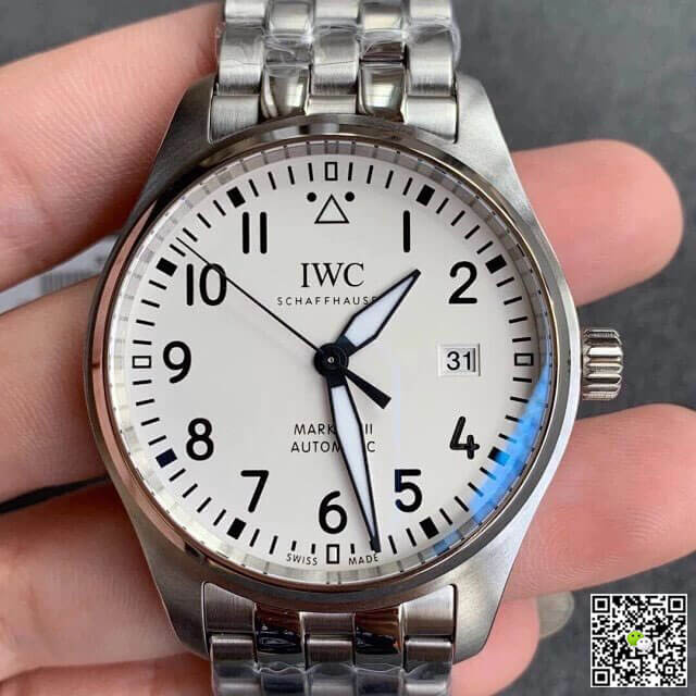 IWC Pilot IW327012 V7 Factory White Dial