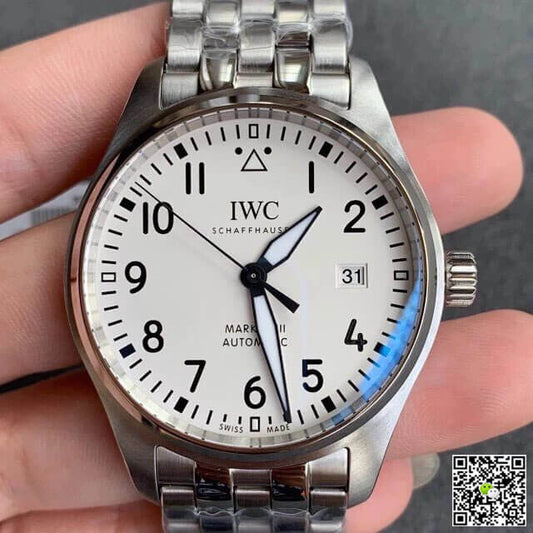 IWC Pilot IW327012 V7 Factory White Dial