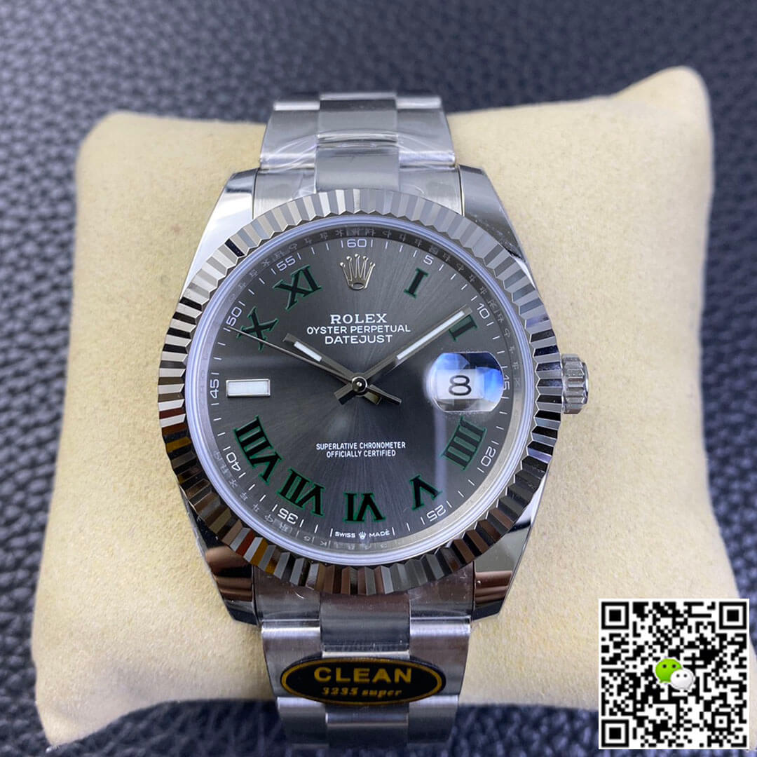 Rolex Datejust M126334-0021 Clean Factory Grey Dial