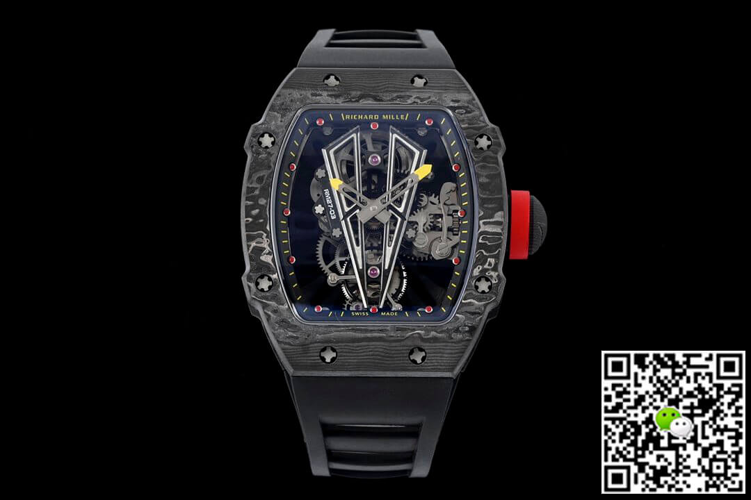 Richard Mille RM27-03 Rafael Nadal Tourbillon RM Factory Rubber Strap
