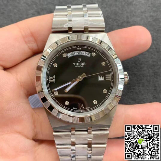 Tudor Royal M28600-0004 V7 Factory black dial