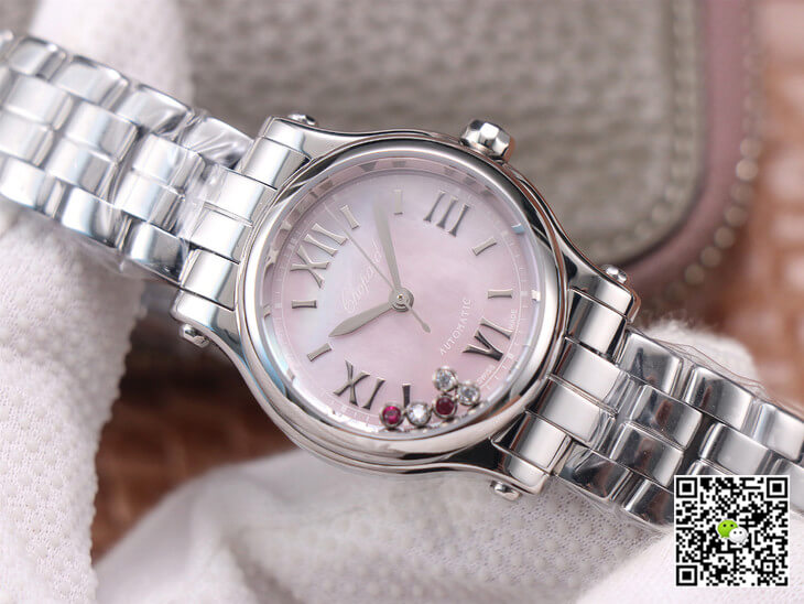 Chopard Happy Sport 278573 YF Factory Pink Dial