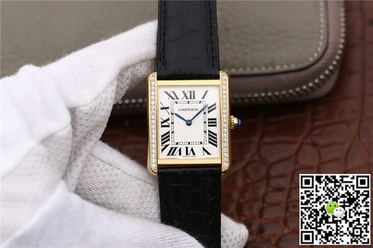 Cartier Tank Ladies K11 Factory White Dial