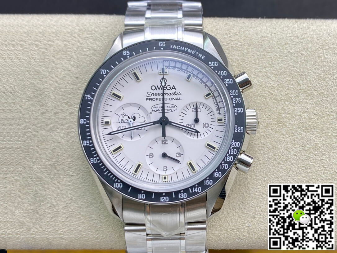 Omega Speedmaster Snoopy Award 311.32.42.30.04.003 OM Factory Stainless Steel Strap